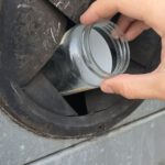 Altglascontainer im Pioneer Park um rund 150 Meter versetzt