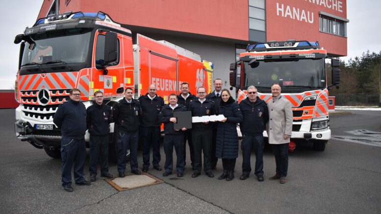 Hanau investiert 2,15 Millionen Euro in drei neue Feuerwehrfahrzeuge