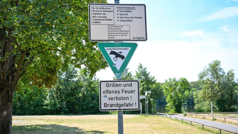 Hanau untersagt offenes Grillen in Parks und am Main wegen erhöhter Brandgefahr Hanau untersagt offenes Grillen in Parks und am Main wegen erhöhter Brandgefahr