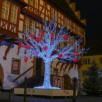 Hanauer Lichterweg führt vom Einhorn zum Schlossplatz und leuchtet bis 6. Januar 2026